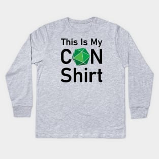 This Is My Con Shirt (light) Kids Long Sleeve T-Shirt